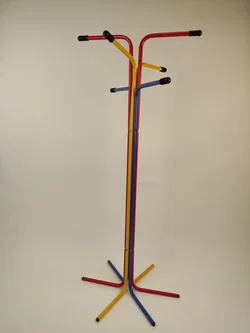 Vintage-Garderobe IKEA PLAGG - 90er-Jahre - rot/gelb/blau - Bild 4