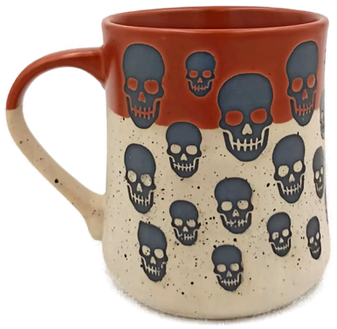 Cobwebs & Cauldrons Kaffeetasse groß mit Totenköpfe – Bild 3
