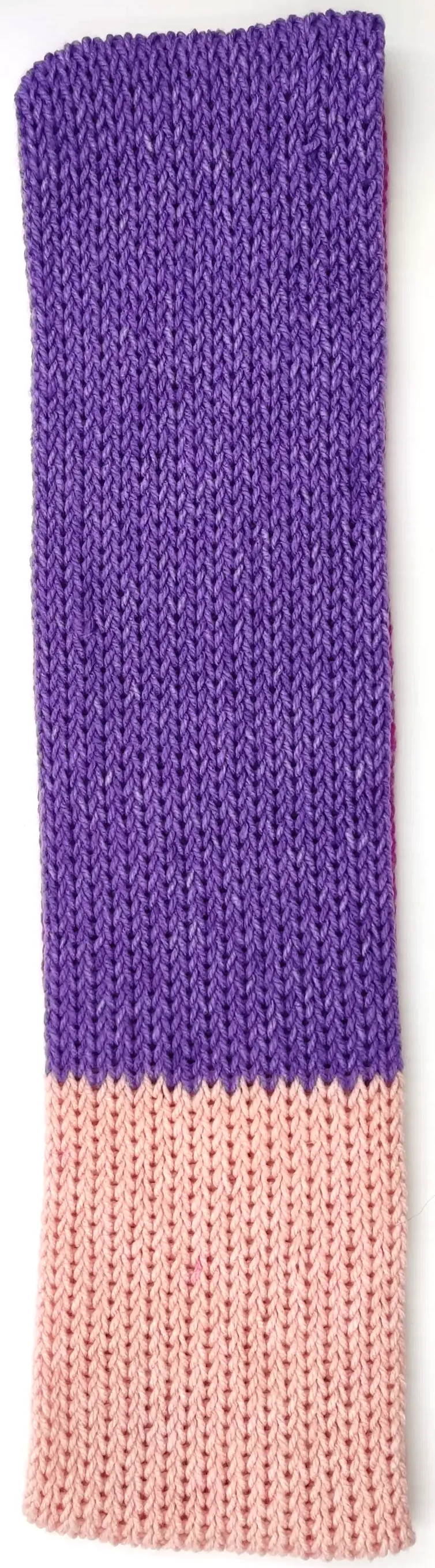 Handgestrickter Loop Schal – Bild 2