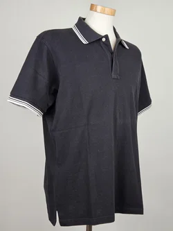 GEOX RESPIRA Herren Poloshirt, schwarz - Gr. XL  - Bild 2