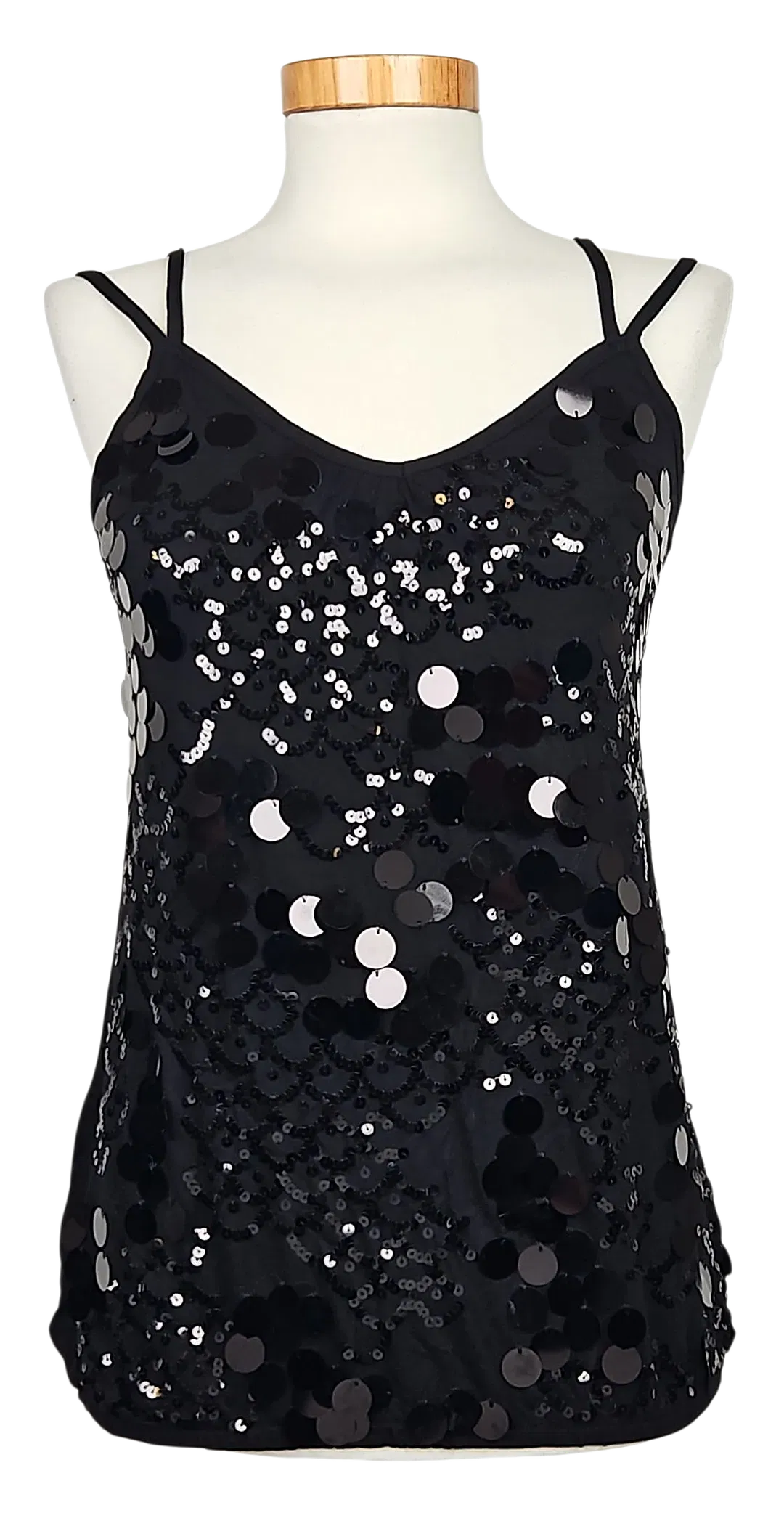 AMISU Damen Top, schwarz - Gr. M  - Bild 1