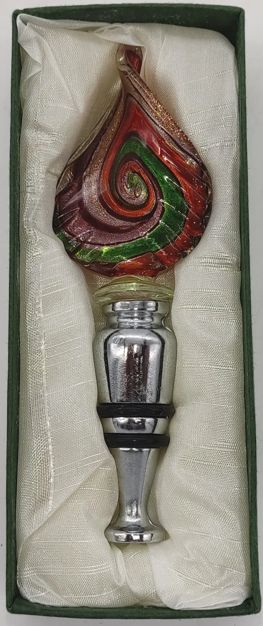 Flaschenverschluß Flaschenstöpsel aus Glas, 3 Stück – Bild 4