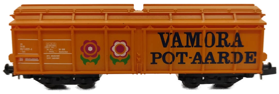 Reco Spur N 02366A Müllkippwagen Vamora Pot-Aardee NS Holland ohne Verpackung – Bild 2