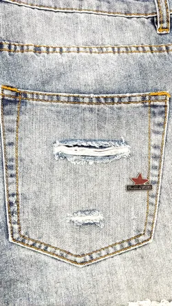 Buena Vista Damen/Jeansshort, blau - Gr. M - Bild 3