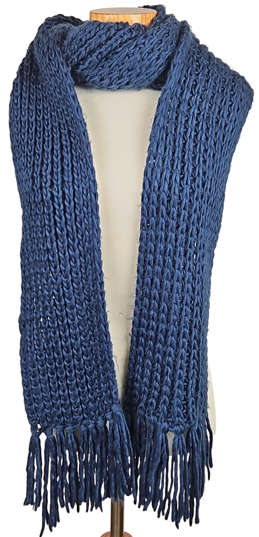 Damen Schal - blau - Bild 4