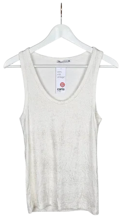 ZARA Damen Top, weiß - M  - Bild 1