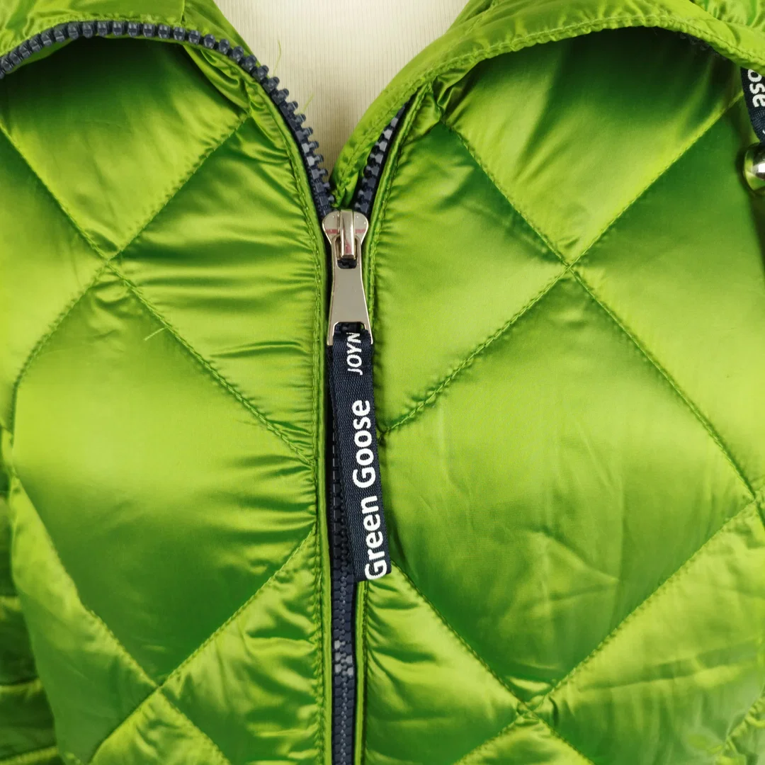 Alba Moda Green Goose Pufferjacke Neon-Grün - Gr. 42 / 60% Polyester, 40% Polyamid – Bild 4