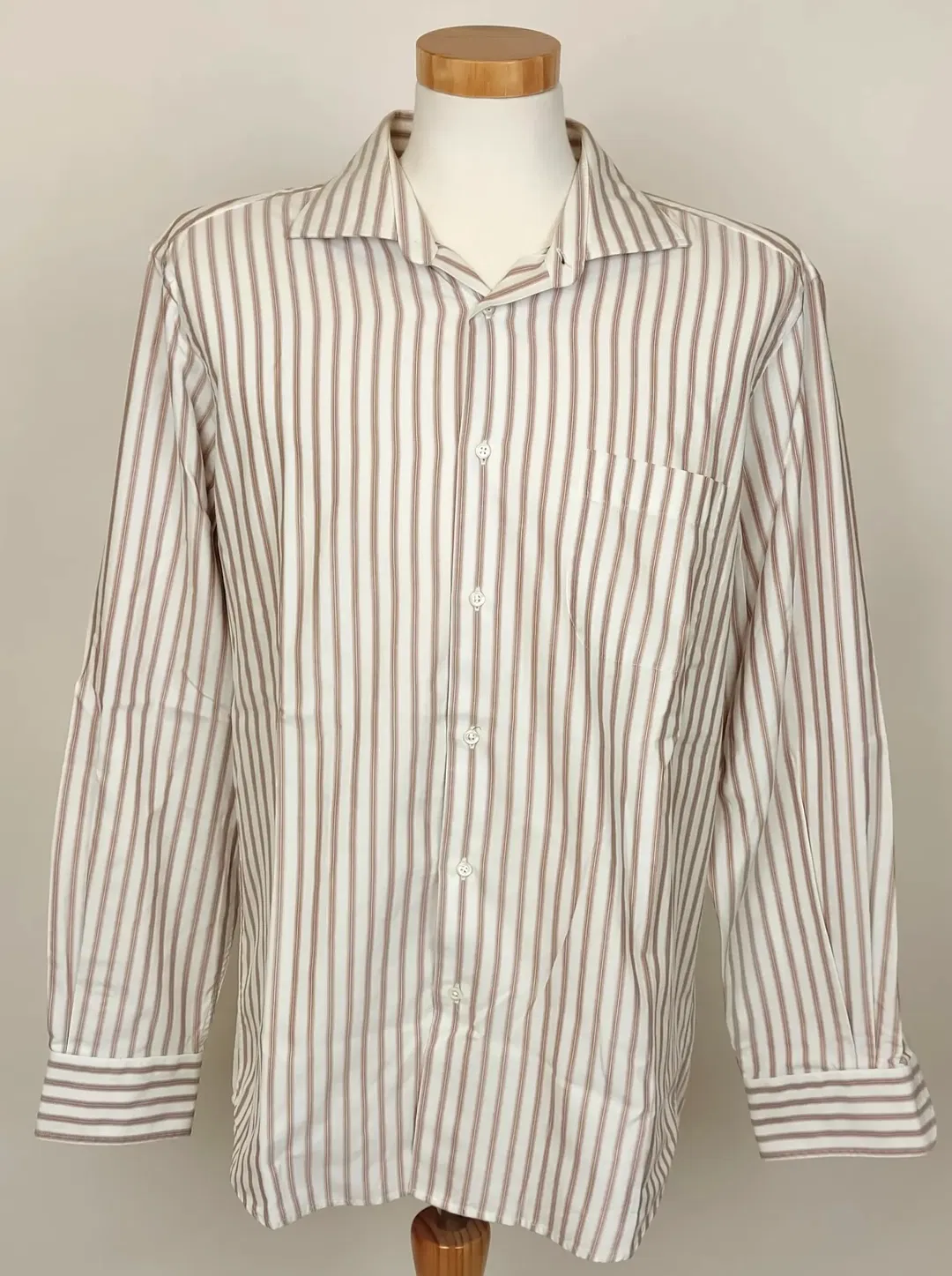 Boss Herren Hemd gestreift Gr. 44 - Bild 4