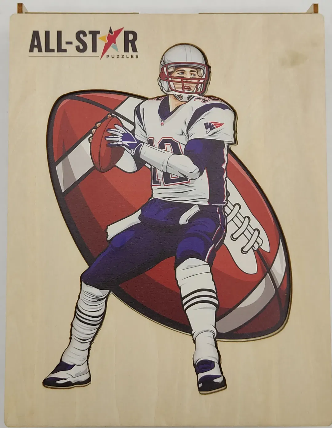 All Star Tom Brady Holz Puzzle  - Bild 4