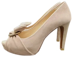 Lodi Damen Peeptoe taupe Gr. 37 - Bild 4
