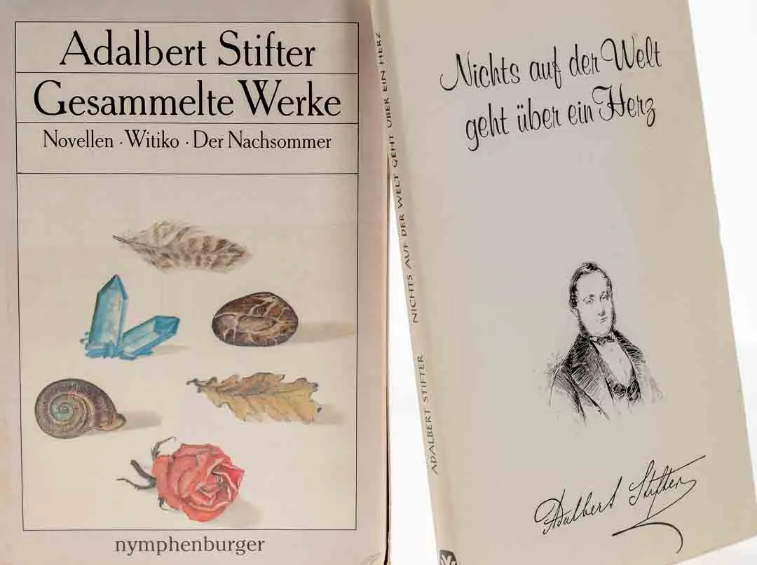 Buch Adalbert Stifter Gesammelte Werke in 6 Bänder inkl. Bergkristall und Nichts auf der Welt geht über ein Herz – Bild 2