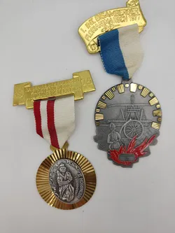 6x Vintage Wanderabzeichen - Bild 4