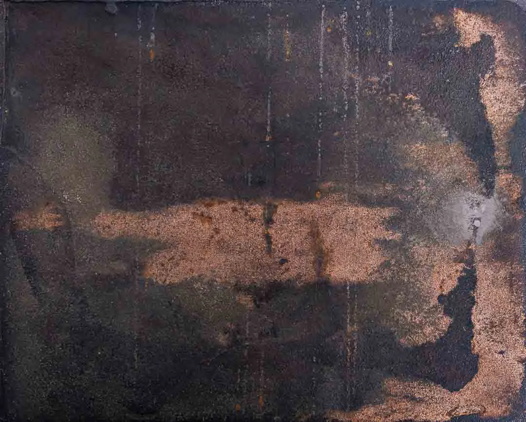 Gussbild Massiv Reliefbild Weltkarte Kaminplatte – Bild 4