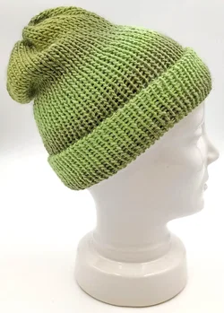 Handgestrickte Wendemütze