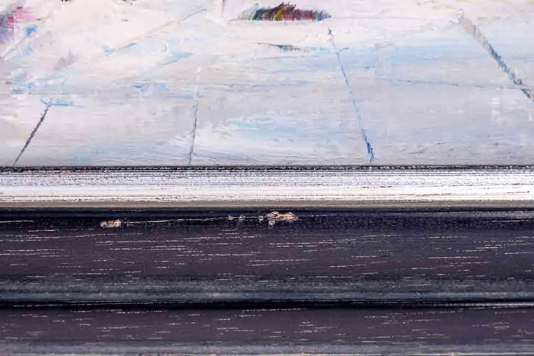Bild Original Ölgemälde R. Davey Paris Straßenszene Impressionismus Gerahmt 64x54 – Bild 3