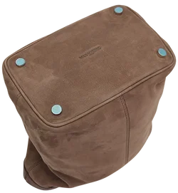 Max V. Koenig Damen Handtasche, dunkelbraun - mittel - Höhe ca. 29 cm  – Vorschau 4