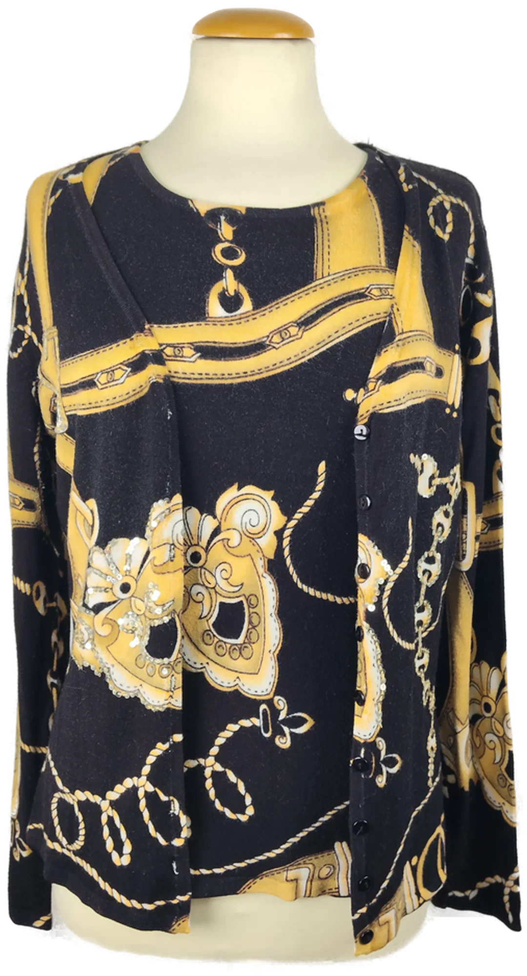 Damen Top Mit Weste Sonstige Viskose Herbst/Winter | Wohlfühl-Layer - Bild 1