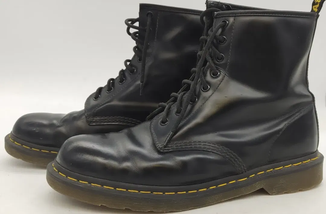 Dr Martens 1460 Leder Stiefel schwarz Gr. 44 - Bild 4