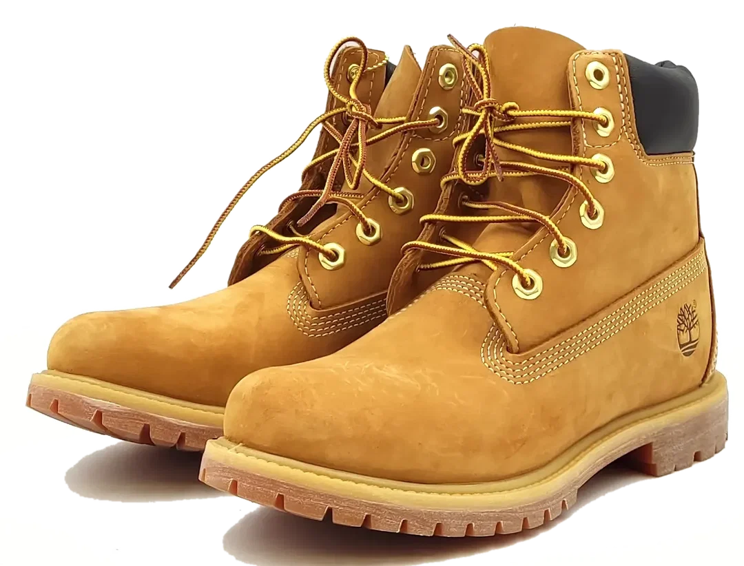 Timberland 6 Inch Premium Damenboots beige/braun Gr. 38,5 – Bild 1