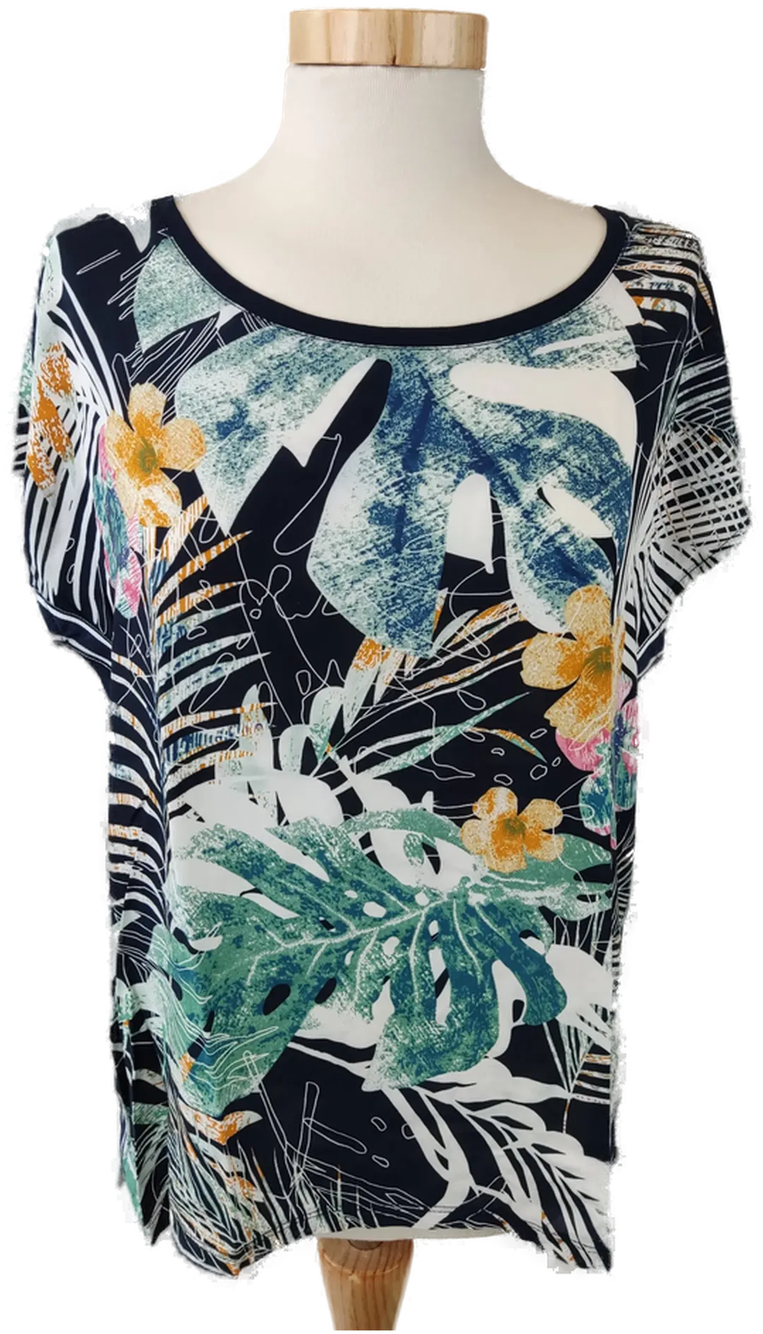 Zabaione Damenoberteil, geblümt - Gr. L/42  - Bild 1