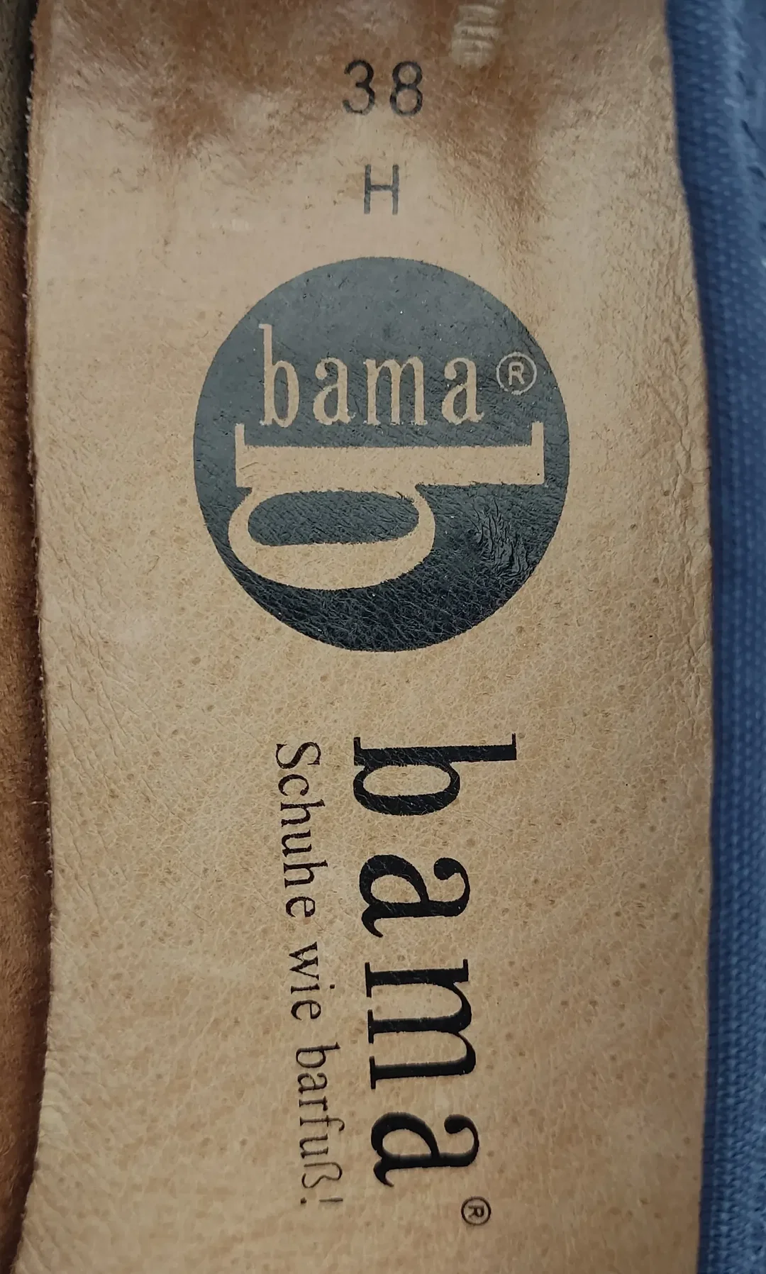 Bama Damen Ballerinas blau - Gr. 38H – Bild 5