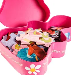 Djeco Puzzle Die Ballerina und die Blume – dj07227 - 36 Teile - Bild 3