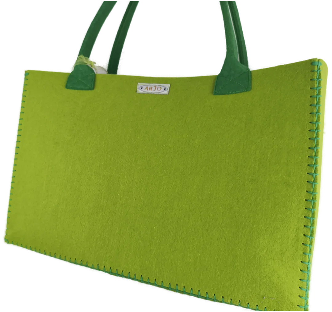 Filztasche Grün Shopping Queen – Bild 2