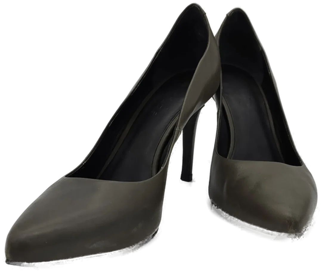 Tube High Heels Pumps Leder - Gr. 39 – Bild 2