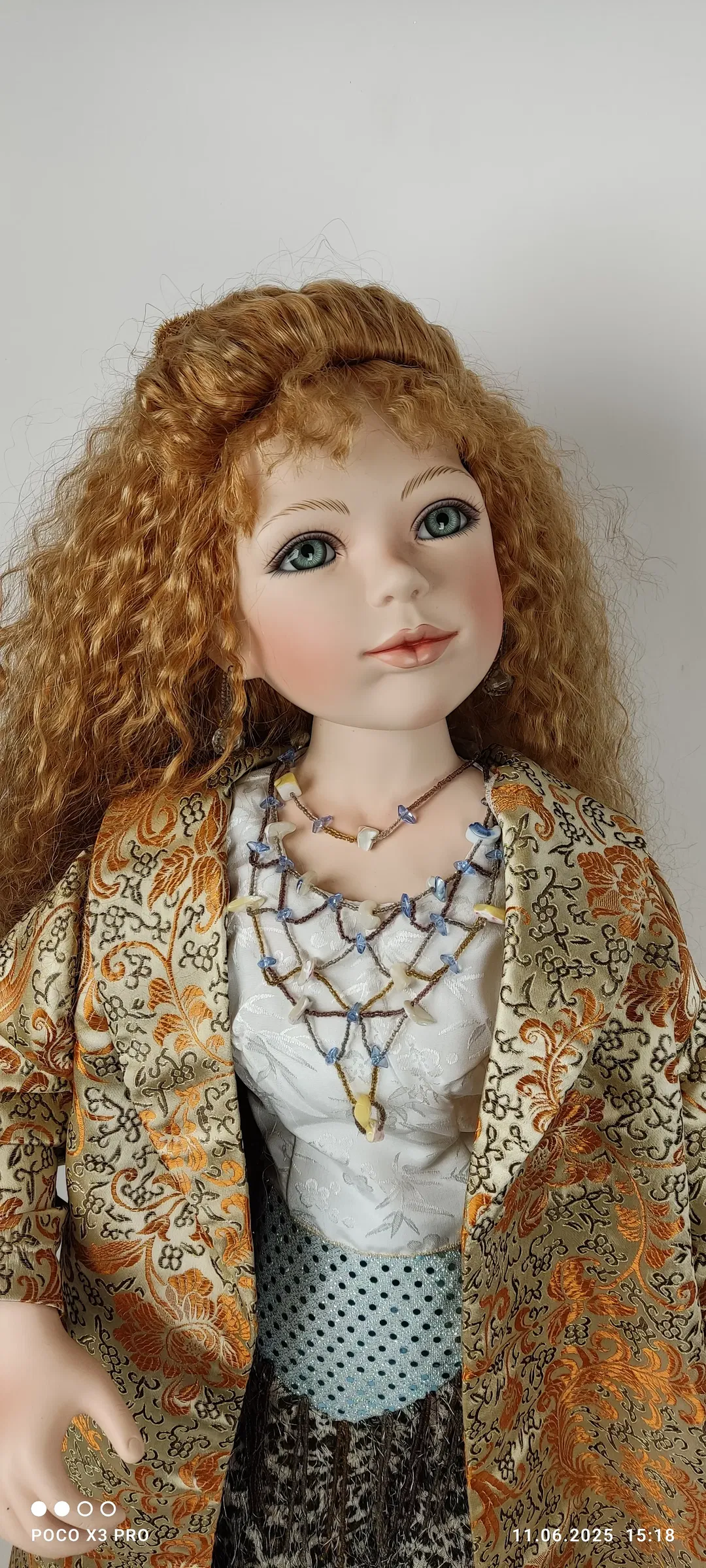 Künstlerpuppe Oncrown Porzellan Puppe 