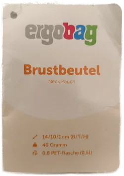 Ergobag, Brustbeutel lila, neu - Bild 3