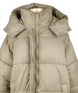 Gina Tricot Damen Mantel, khaki - Gr. M - Bild 3