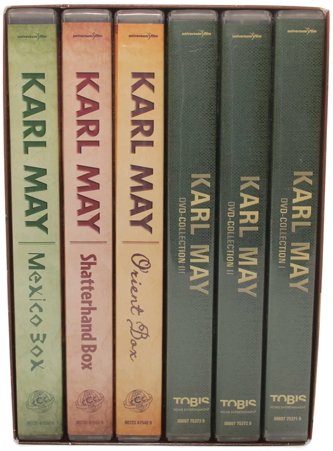 DVD-Box Karl May – Gesamte DVD-Sammlung (Mexico Box, Shatterhand Box, Orient Box, Collection I–III & Klassikeredition, 16 DVDs) – Bild 3