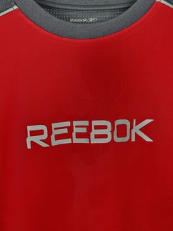REEBOOK Herren Sportshirt, rot-grau - Gr. S – Vorschau 3