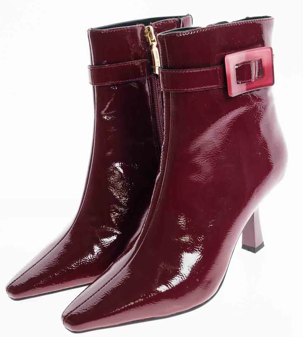 KATE GRAY Damen Stiefeletten in bordeaux, Größe 37 – Bild 2