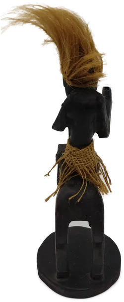 Afrikanische Holzfigur Reiter Auf Pferd | Deko - Bild 4