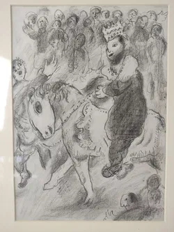 Marc Chagall / Druck in Passepartout 35 x 44 cm - Bild 2