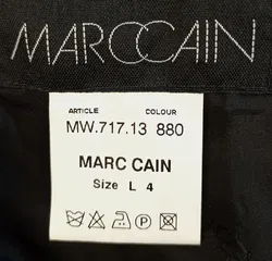 Marc Cain Damen Kostüm - Blazer und Rock schwarz Gr. L - Bild 4