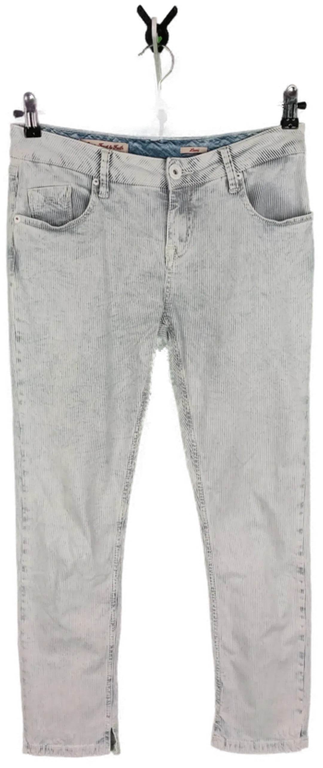 Amor, Trust & Truth Damen Hose blau/weiß gestreift - M/38 kurz - Bild 4