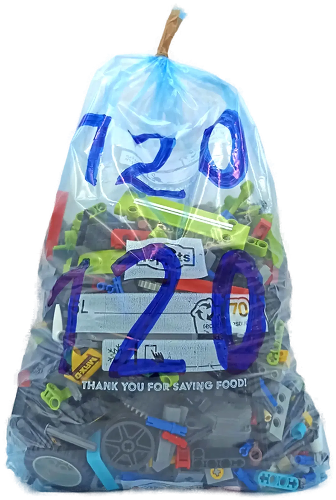 1,5 Kilo Lego Technic gemischt - Bild 1