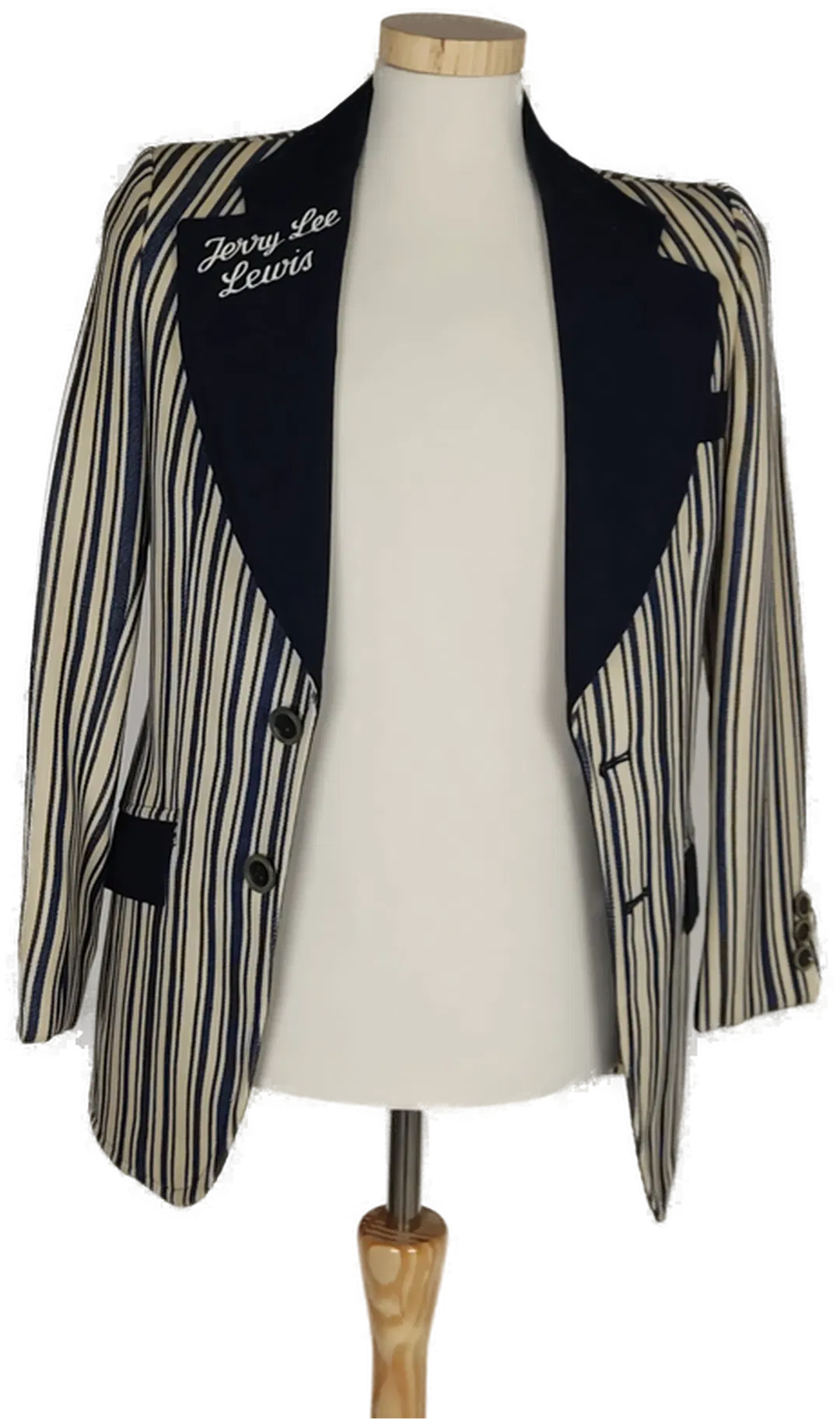 Pandora Herren-Sakko blau gestreift - M/48 - Bild 4