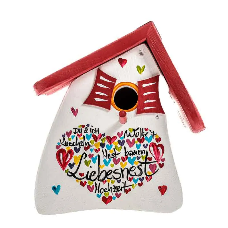 Hochzeitsgeschenk Vogelhaus Vogelvilla - Bild 1