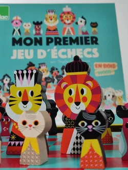MON PREMIER JEU D´ÉCHECS - Schachspiel aus Holz für Kinder - vilac – Vorschau 4