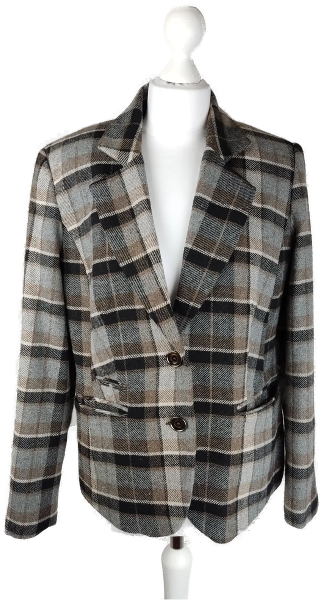 Kariertes Damen Sakko Bexleys Gr. 42 | Zeitloser Klassiker - Bild 1