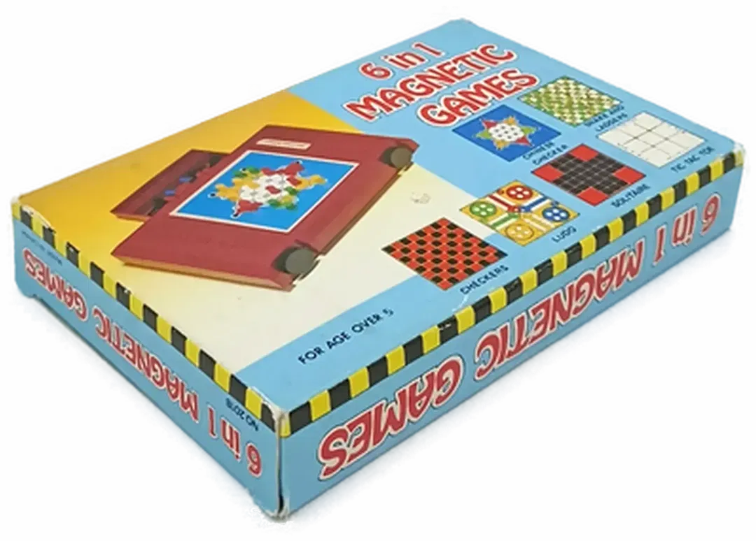 6 in 1 Magnetic Games - 6 Brettspiele - Bild 1