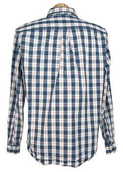 Eddie Bauer Herren Hemd, blau/weiß - Gr. L  - Bild 3