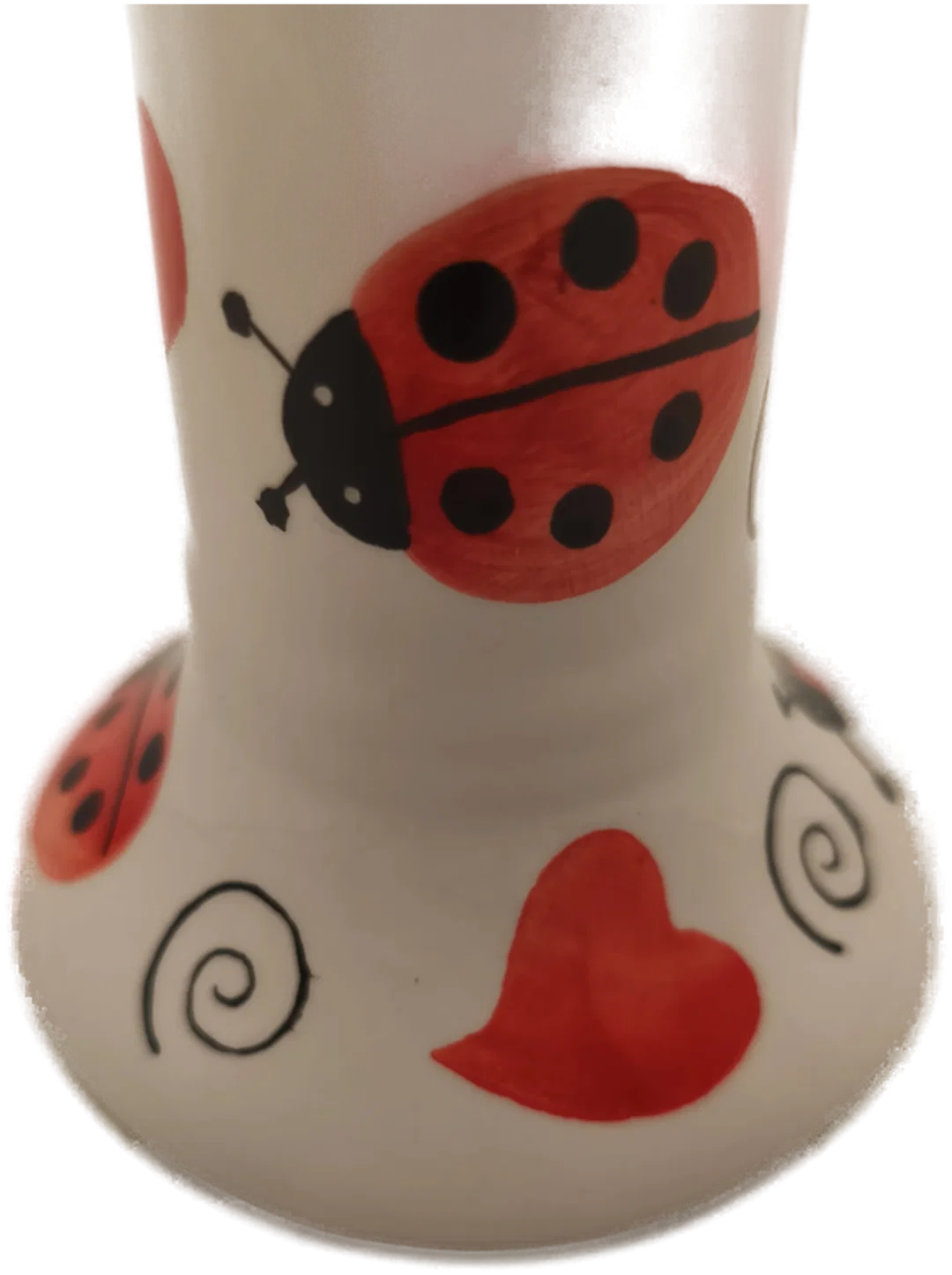 Kerzenhalter Marienkäfer, Herz, Valentinstag – Bild 2