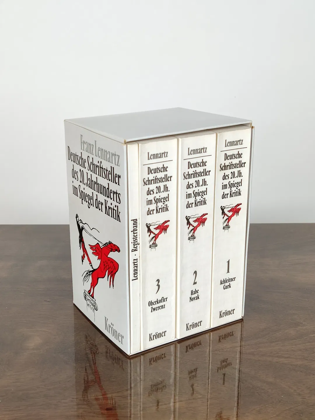 Schuber: Deutsche Schriftsteller des 20.Jahrhunderts im Spiegel der Kritik 1,2,3 - Kröner - Bild 2