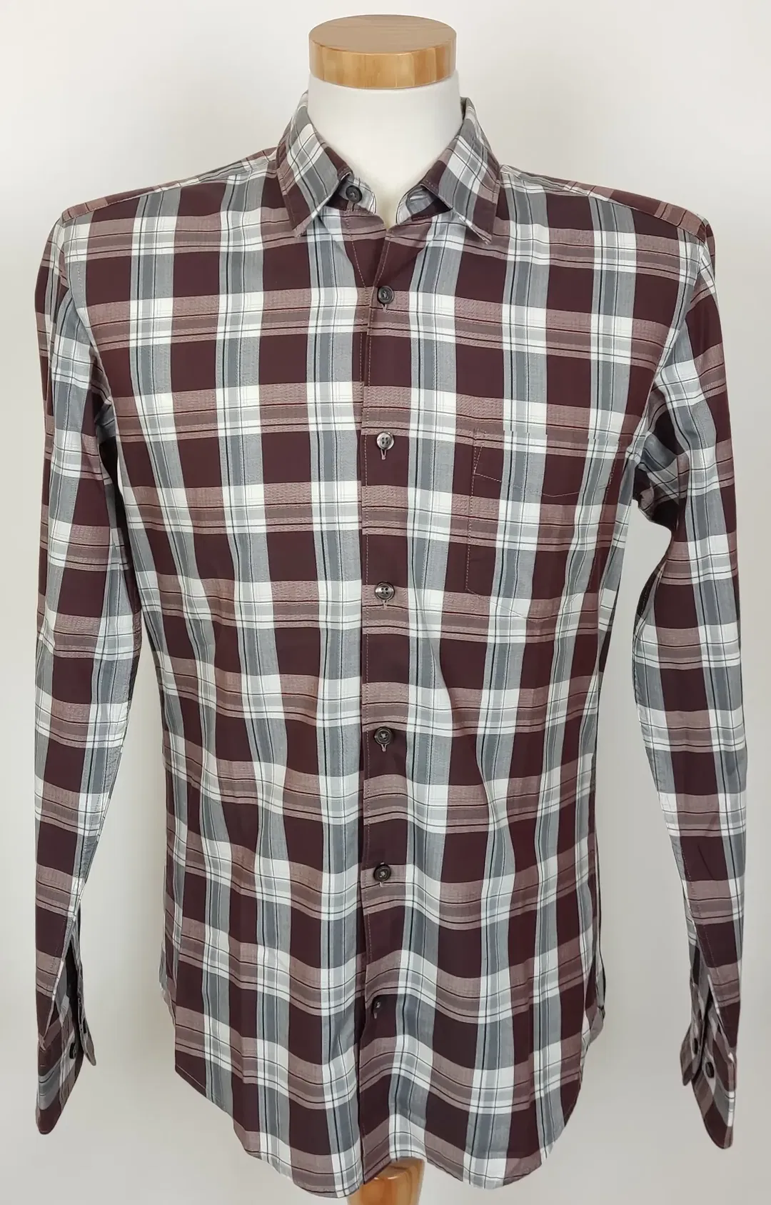 Boss Herren Hemd kariert Gr. M - Bild 4