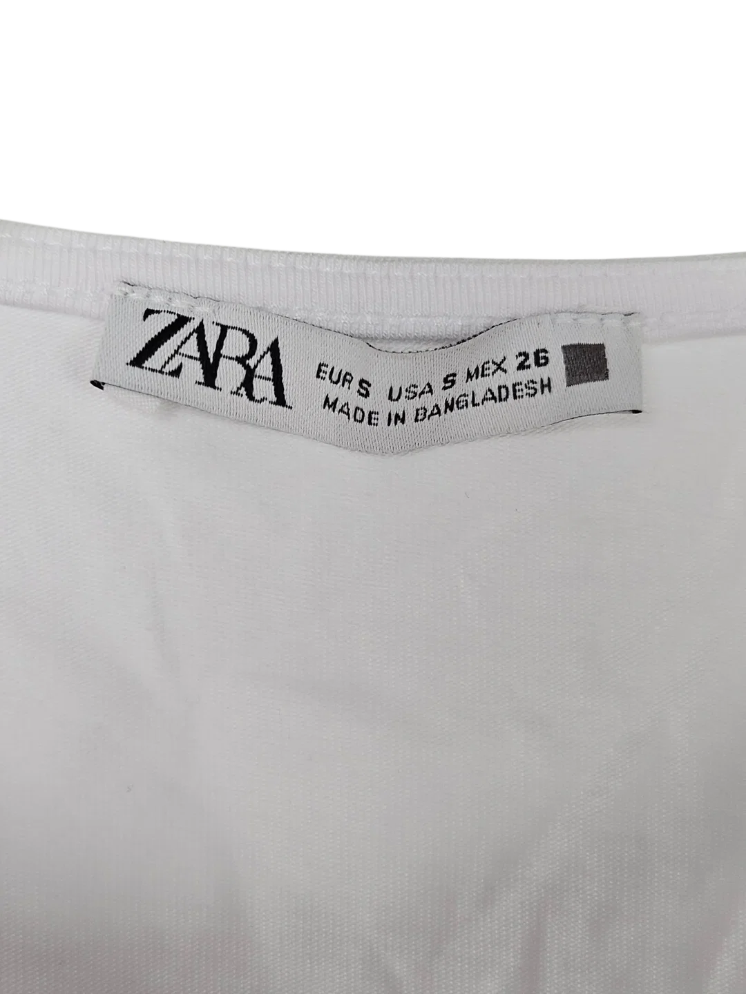 ZARA Damen Top, weiß - Gr. S / 36 – Bild 3
