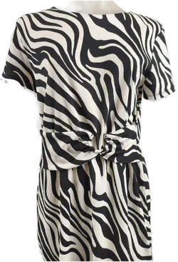 C&A, Sommerkleid Damen, Gr. L, Animal Print - Bild 3